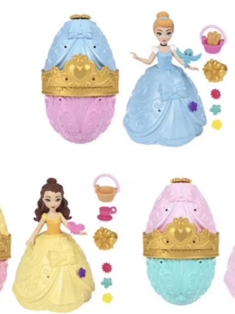 NIB Surprise Egg Toy - Disney Princess (identified as Belle)